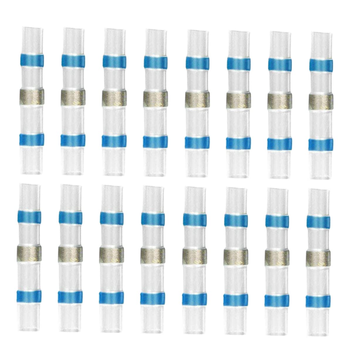 Healvian 3 Set Di Connettori Per Cavi Termorestringenti Kit Di Connettori Per Cavi Sigillanti Set Di Connettori Per Saldatura Giunzione Rapida Senza Saldatura Robusto 100 Pezzi * 3