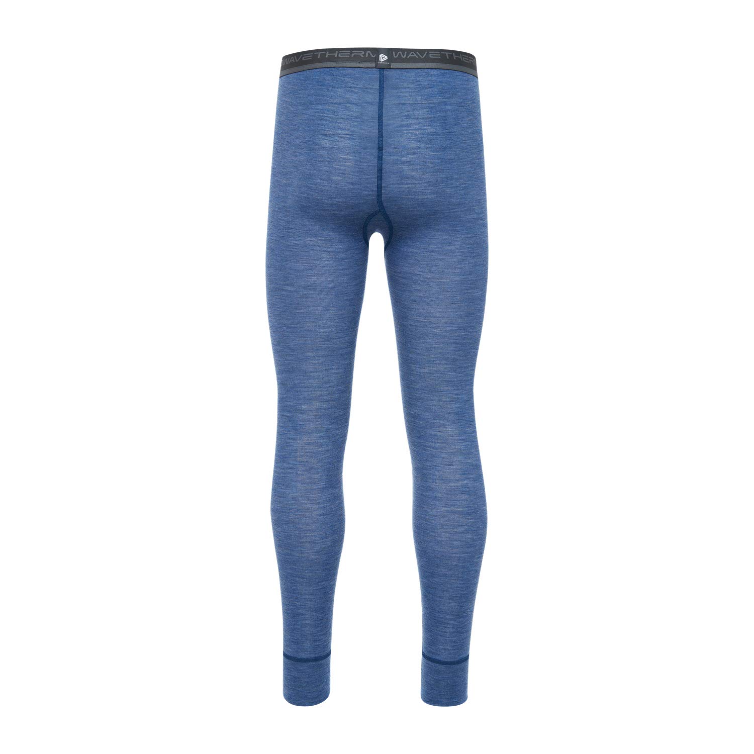 Thermowave Warm Active Legging Homme et Laine Mérinos - Pantalon Caleçon Long Bas Thermique Homme - sous Vetement Thermique 160 GSM Ultra Doux Absorbant et Léger Large Ceinture, XL