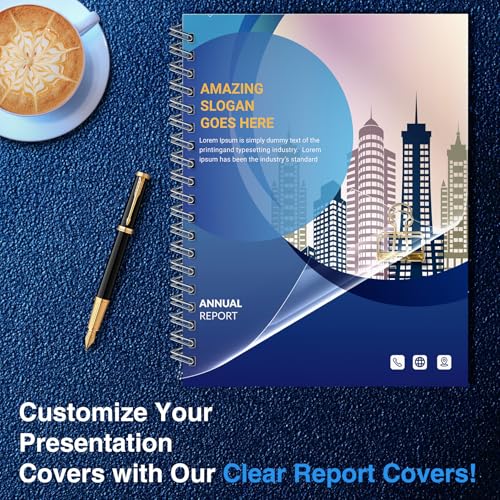 Ndsox 100 Pack Clear Binding Covers - Image 5