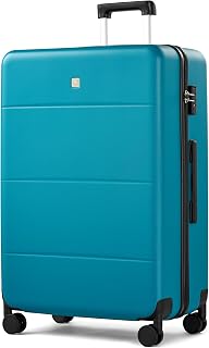 28 Inch Luggage Large suitcases with Wheels Hardshell Lightweight Tsa Luggage 28 Inch for Women Men Travel Suitcase Checked Luggage(Caribbean Blue)