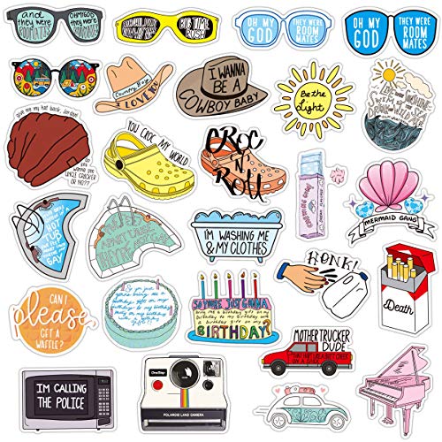 100pcs Fresh Vine Stickers for Hydro Flask,Water Bottles,MacBook,Laptop,Phone,Suitcase,Fridges - Thumbnail 3