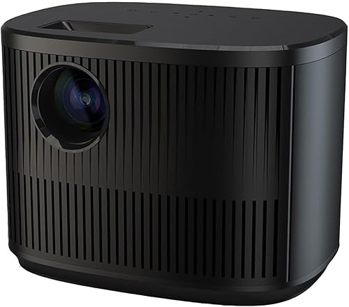 RCA Proyector de cine en casa 720P, 1280 x 720 (720P), tecnología LCD de 4", 120 lúmenes ANSI, 32" a 140" (diagonal), 2 x HDMI - RPJ181-NEGRO