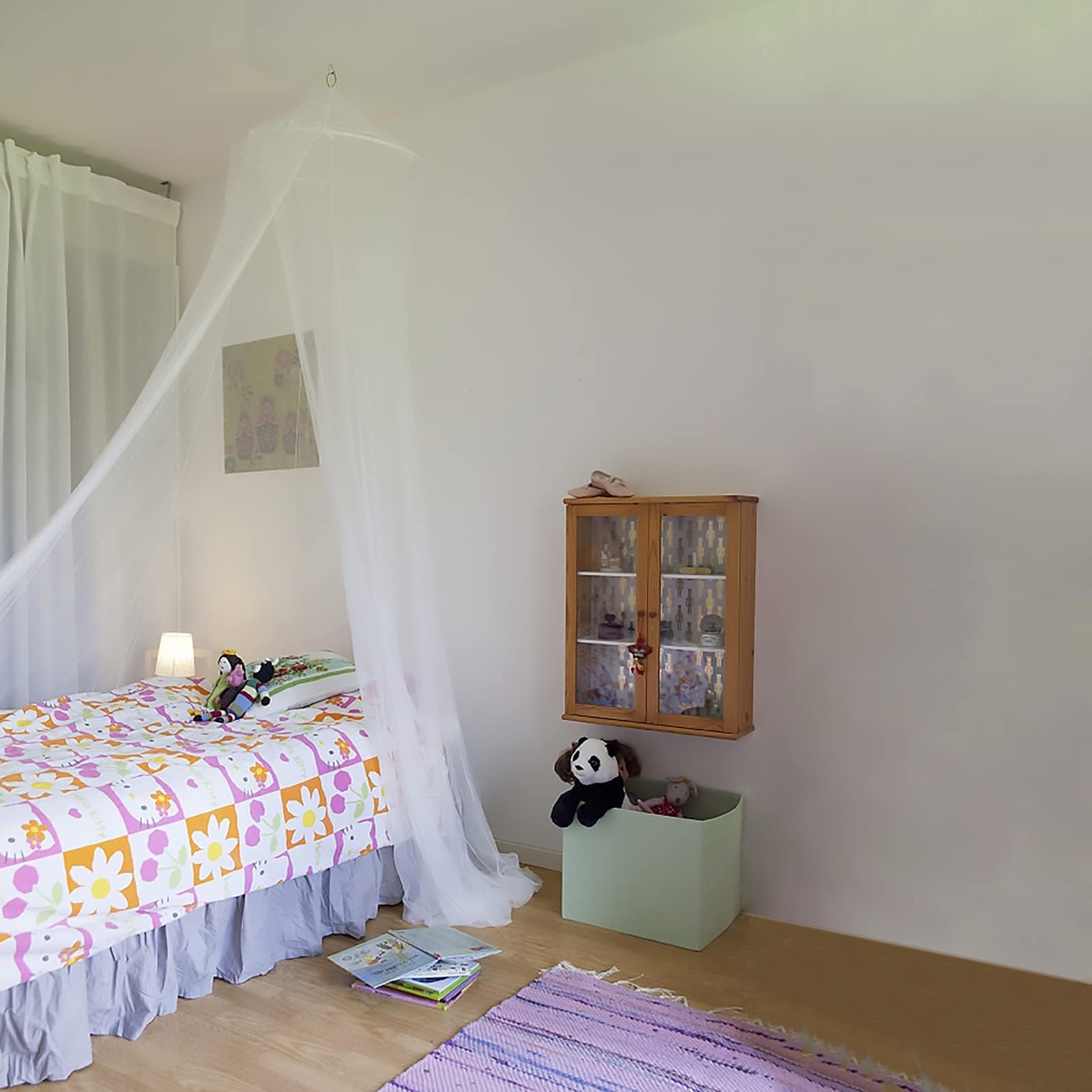 Faburo Mosquiteras Grande Universal, Mosquitera Cama Matrimonio, Mosquitera para Cama, Dosel Cama Infantil con Diseño de Cúpula, Mosquito Net para Viajar Doble Cama, para Casa y Camping
