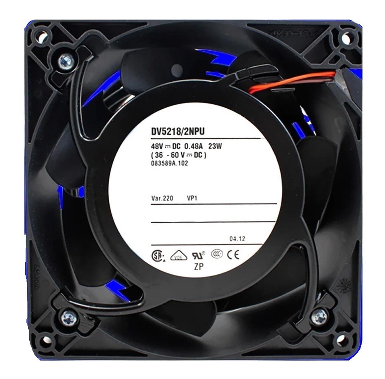 ELZNSQQK DV5218/2NPU DV5218/2NPU 48VDC 23W Cooling Fan 12738 127 * 127 * 38MM