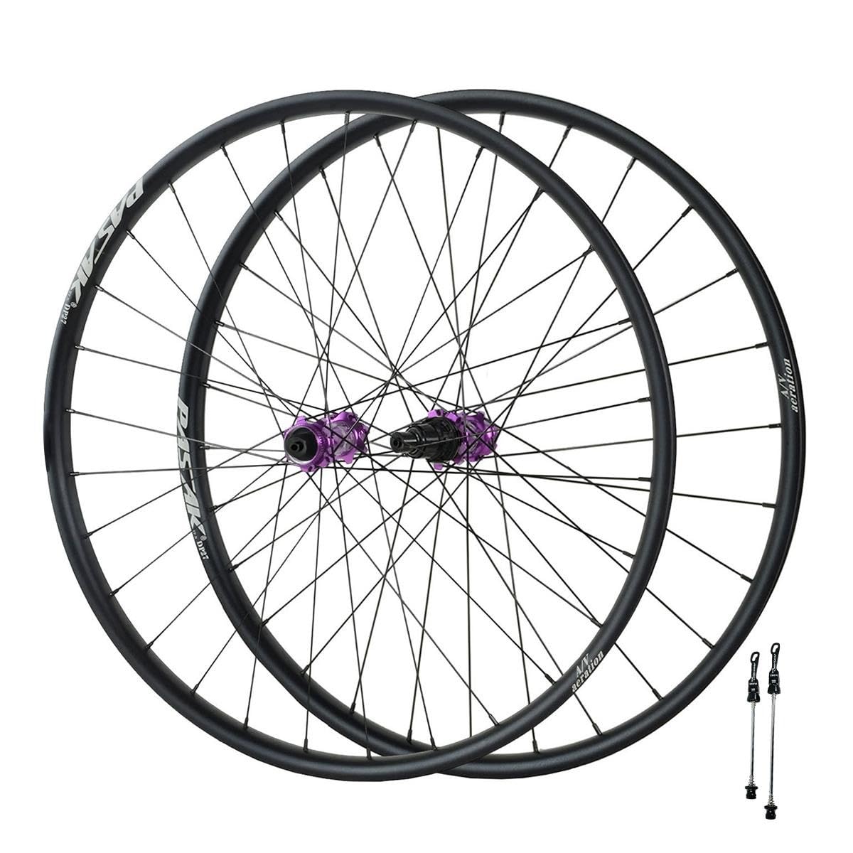 29" 27.5" 26" Mountainbike-Laufradsatz 9×100mm/10×135mm Schnellspanner 28H