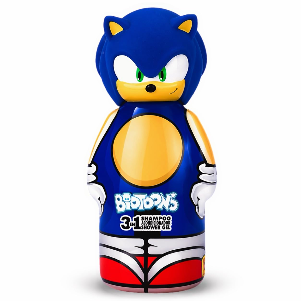 Sonic the Hedgehog 3-in-1 Shampoo, Conditioner and Shower Gel for Kids