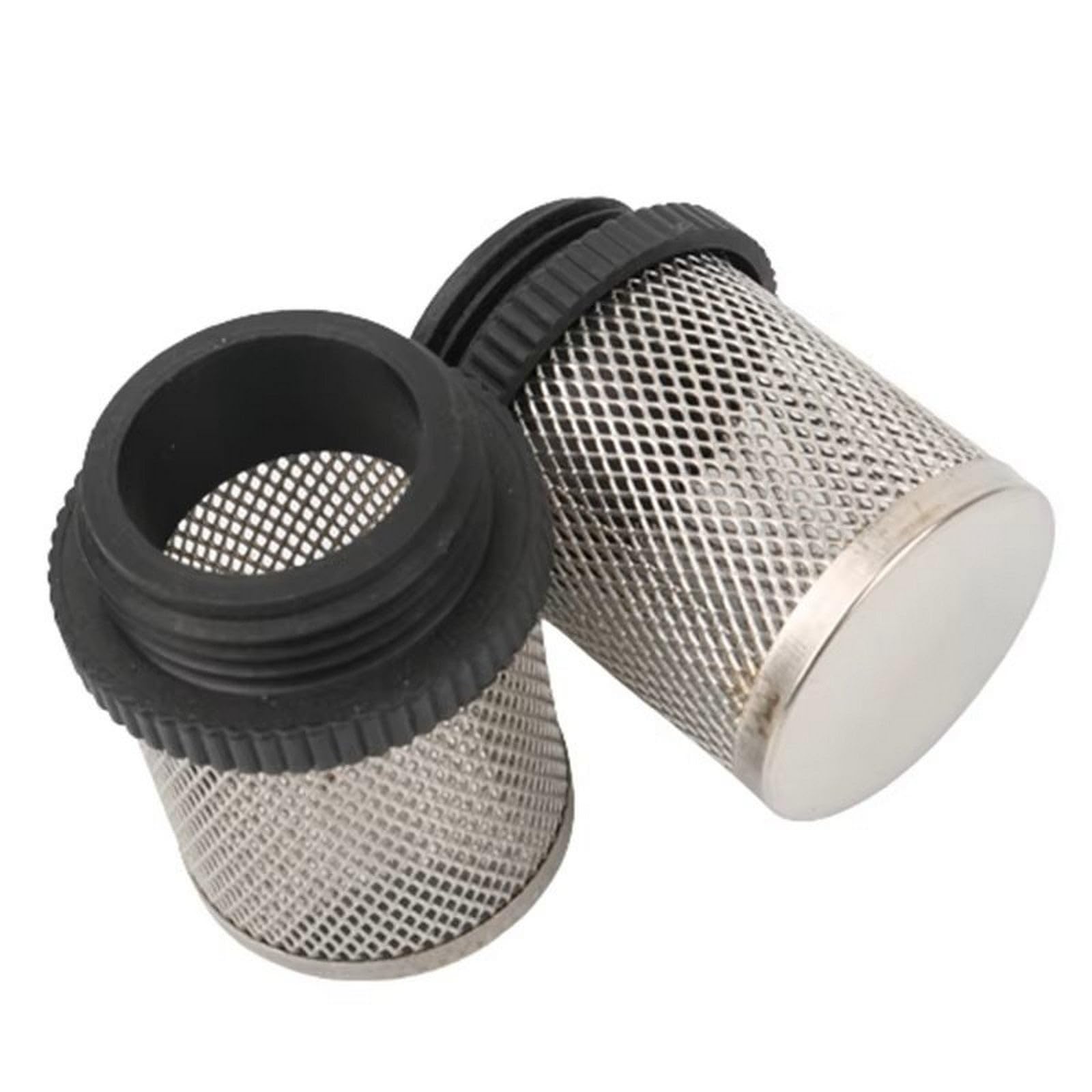 Filtro dell'acqua in acciaio inox 304 per irrigazione da giardino e pompe per acquario, design filettatura maschio, 10 pezzi, ideale per una filtrazione dell'acqua affidabile