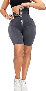 High Waisted Yoga Legging with Adjustable Waist Corset Belt Tummy Control Slimming Waist Trainer Pant