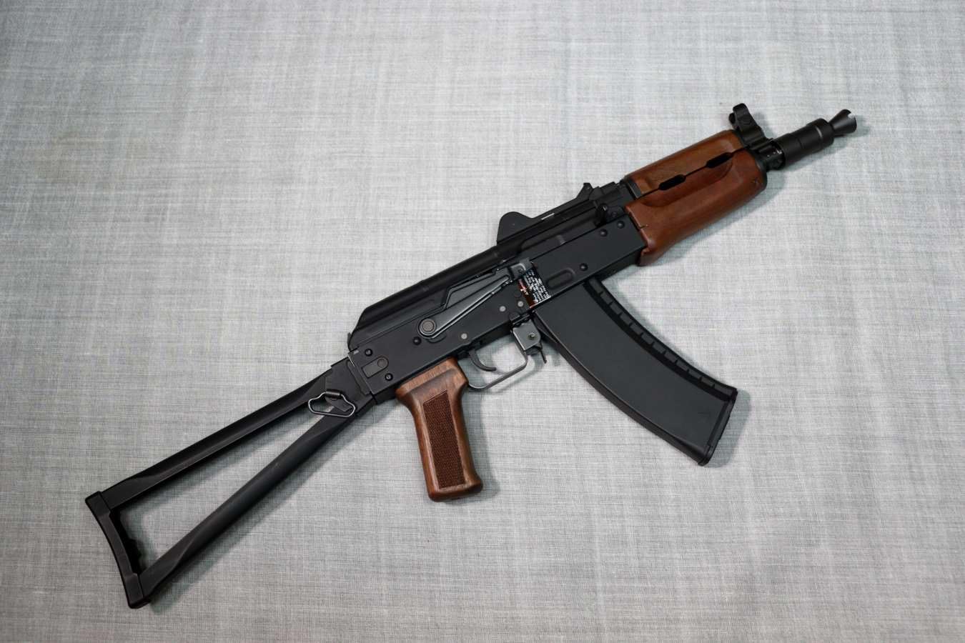 アサルトライフル 木製ストック付き マルイ製 AKMガスガン用 木製ストック If-Product