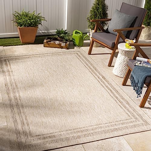 Livabliss Colos wetterfest Outdoor Design 200x275 cm – Boho Stil für Balkon, Terrasse, Garten & Küche, pflegeleicht & la...