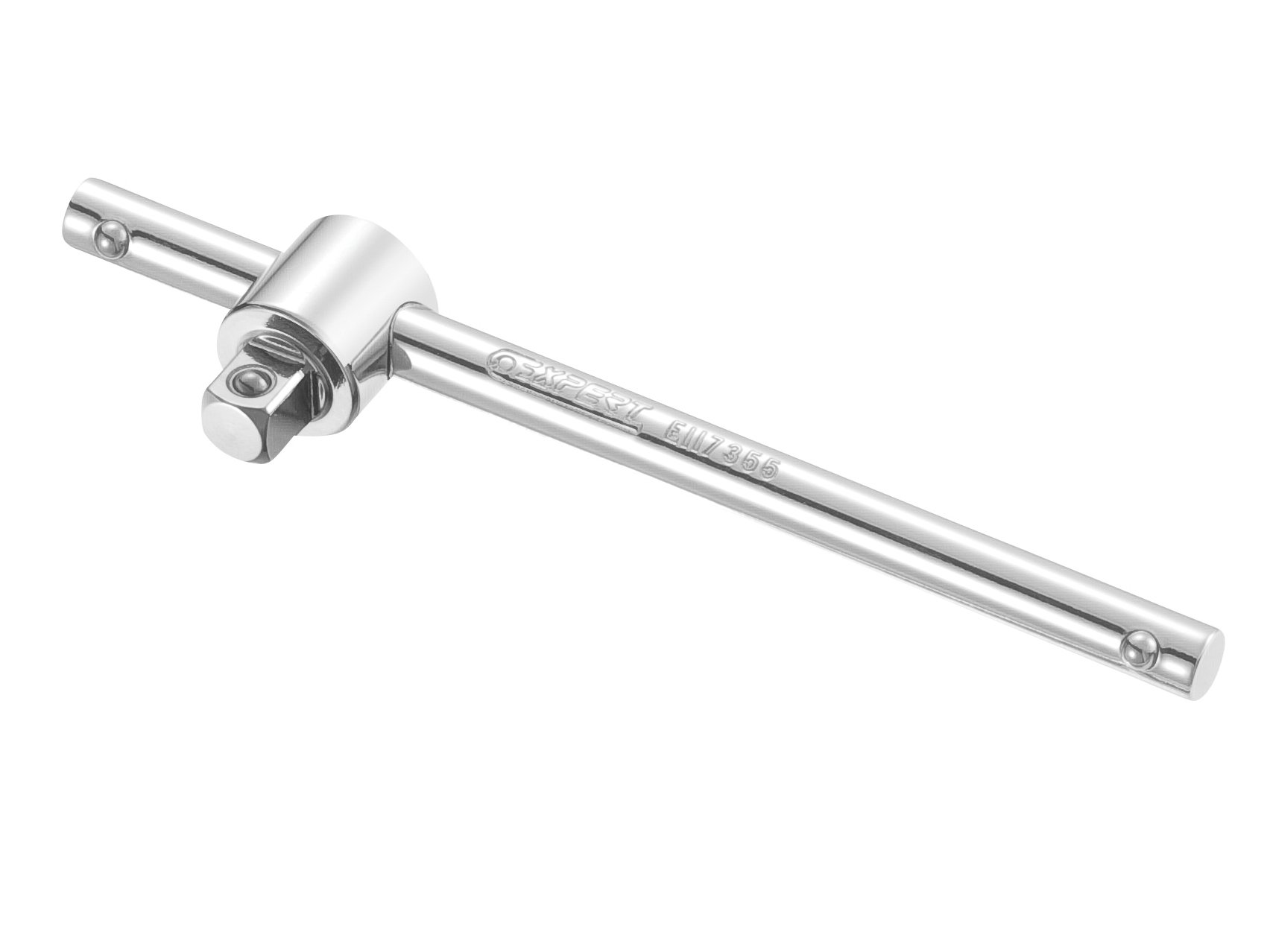 Britool Chrome E117361b Sliding T Bar Handle Drive, 3/8", 170Mm Length