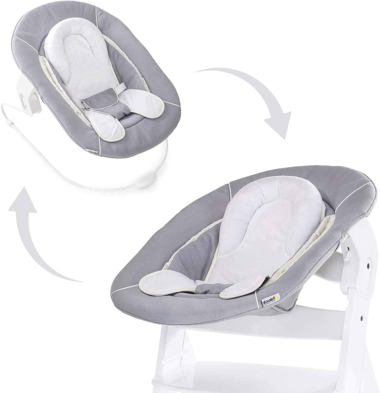 Hauck Alpha Bouncer 2in1 NewBorn Set, Cosy Baby Rocker From Birth