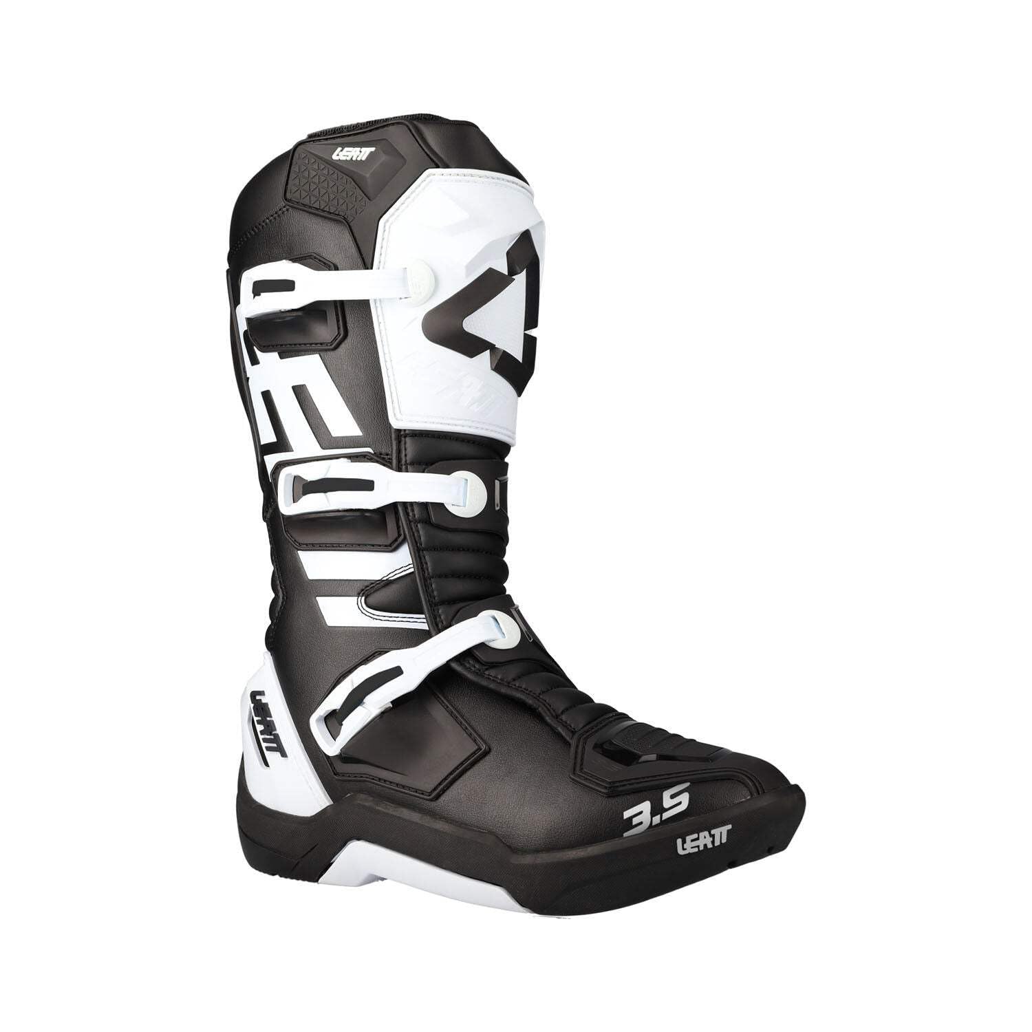 Leatt 3022060212 Stivale 3.5 Jr, Us6/Uk5/Eu39/Cm 25, Nero/Bianco