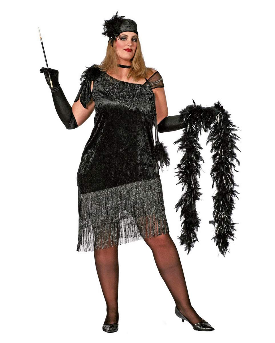 Horror-Shop Charleston Diva Costume Diva Plus Size 52