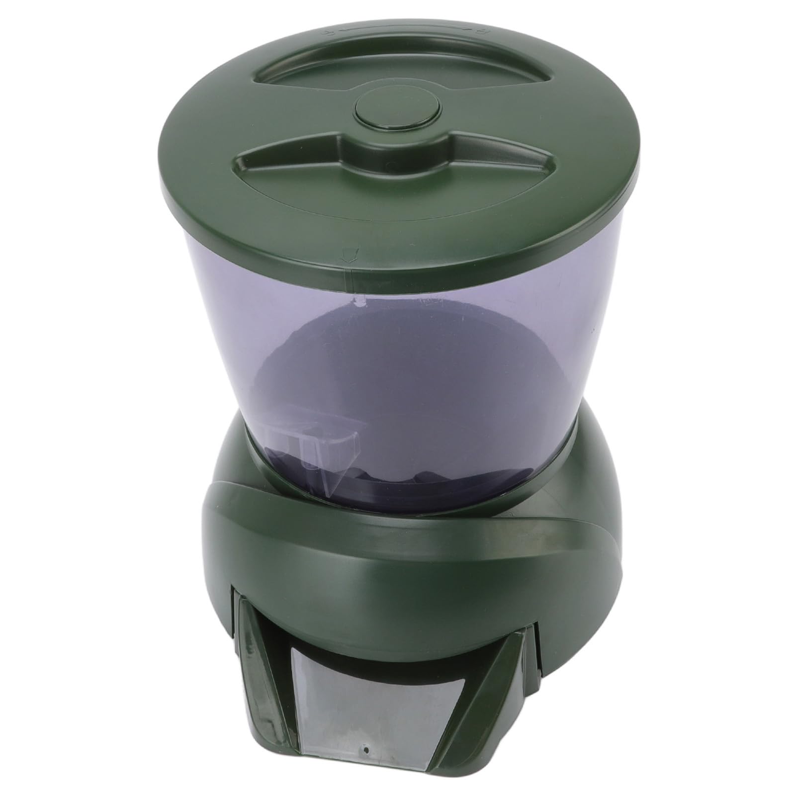 Alimentador Automático de Peces, ABS Transparencia Acuario Alimentador Automático Sincronización Y Cuantitativo para Estanque