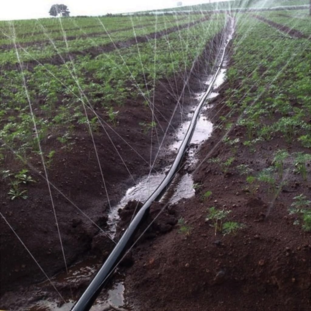 50m 1" N45 Φ28mm Manguera de riego agrícola Cinta de Goteo de Agua Flexible, for Sistema de riego agrícola Cinta de pulverización Fina y Suave Tubo de Agua(3 Holes)
