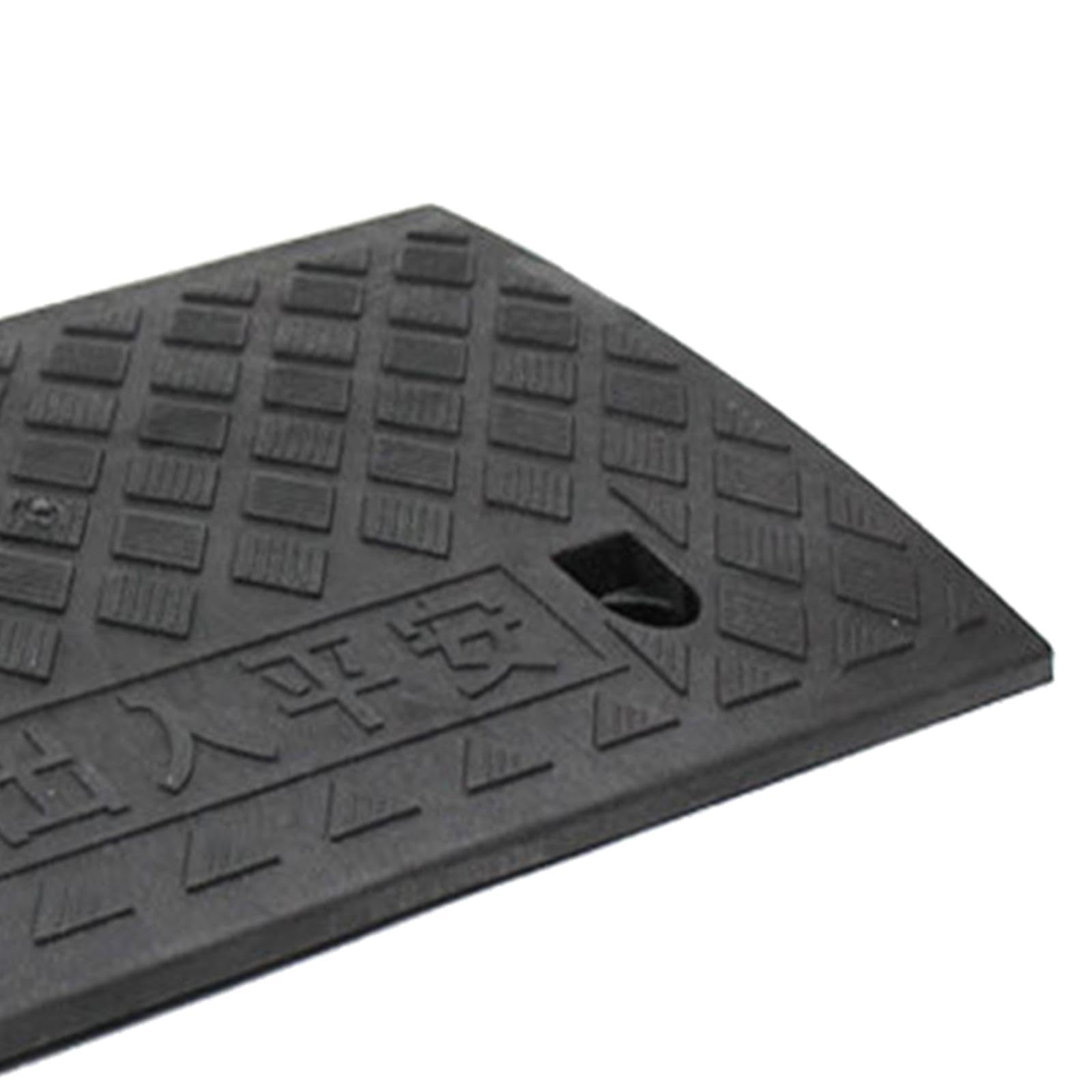 Rampa de Acceso, Rampa para Bordillo, Reductor de Velocidad, Alfombrilla Antideslizante, Fabricada en PP para Un Acceso a Las Pu, mi