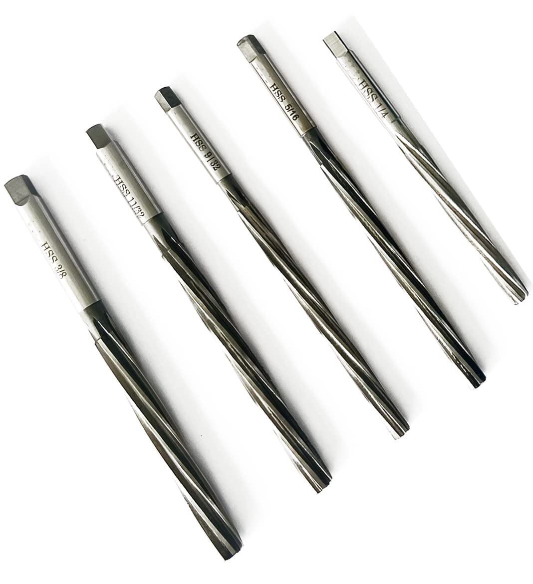 Amazon.com: HSS Valve Stem Guide Reamers Spiral Fixed set of 5