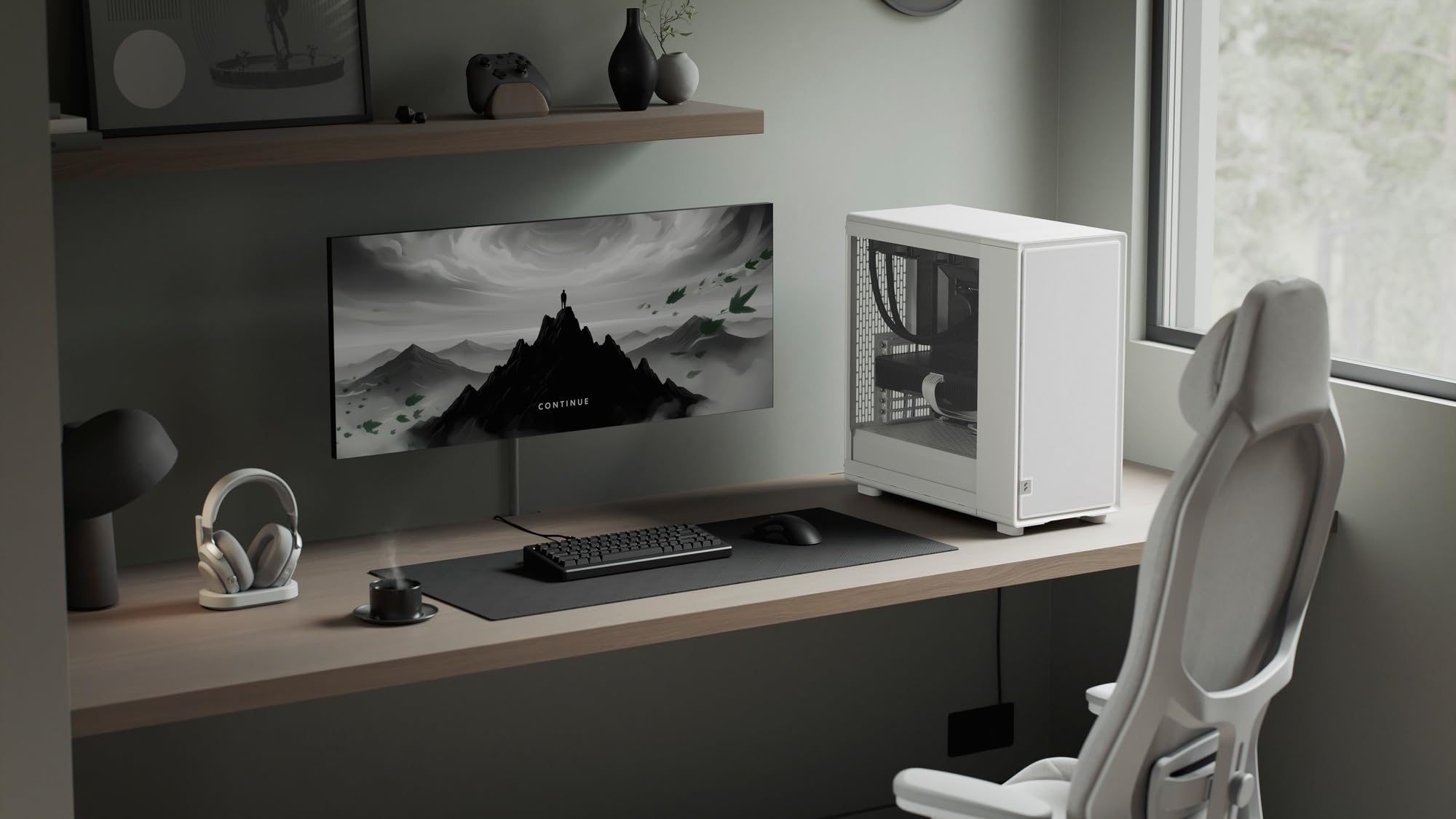 Fractal Design Epoch XL White TG Clear Tint - Obudowa komputera
