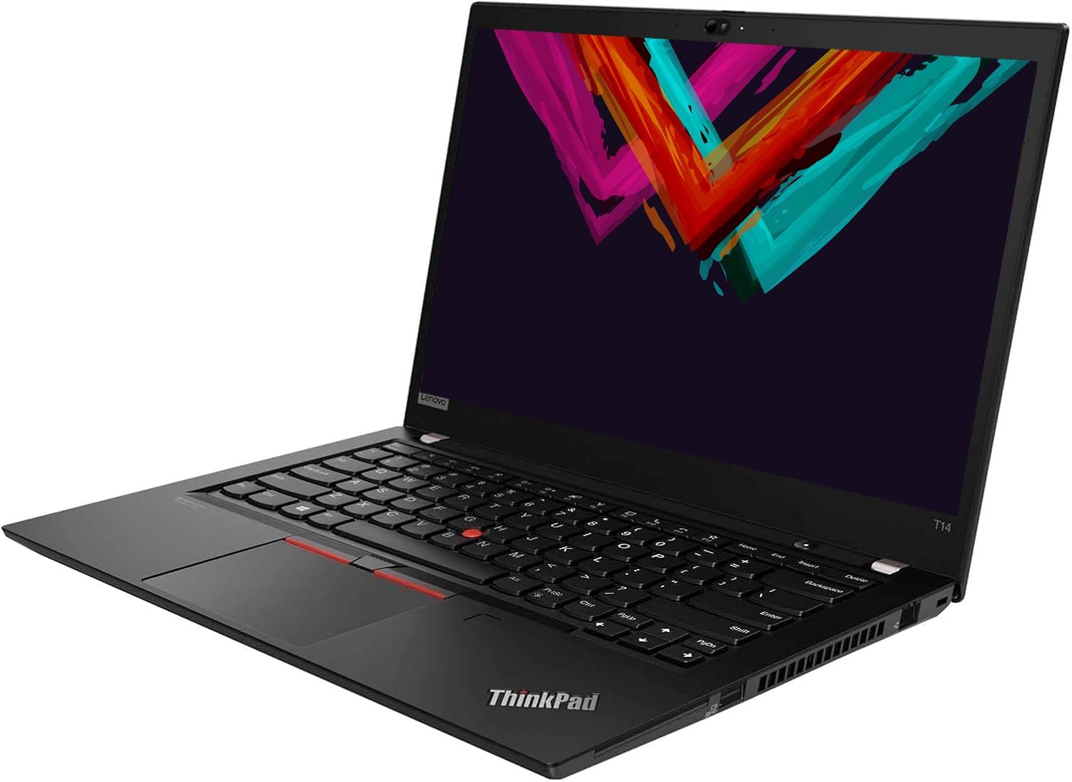Lenovo Thinkpad T14 Gen 1 Notebook Professionale 14" Full HD Intel Core i5-10310U, 16GB DDR4 RAM, 512GB SSD, Tastiera US, Windows 11 Pro (Rifatti)