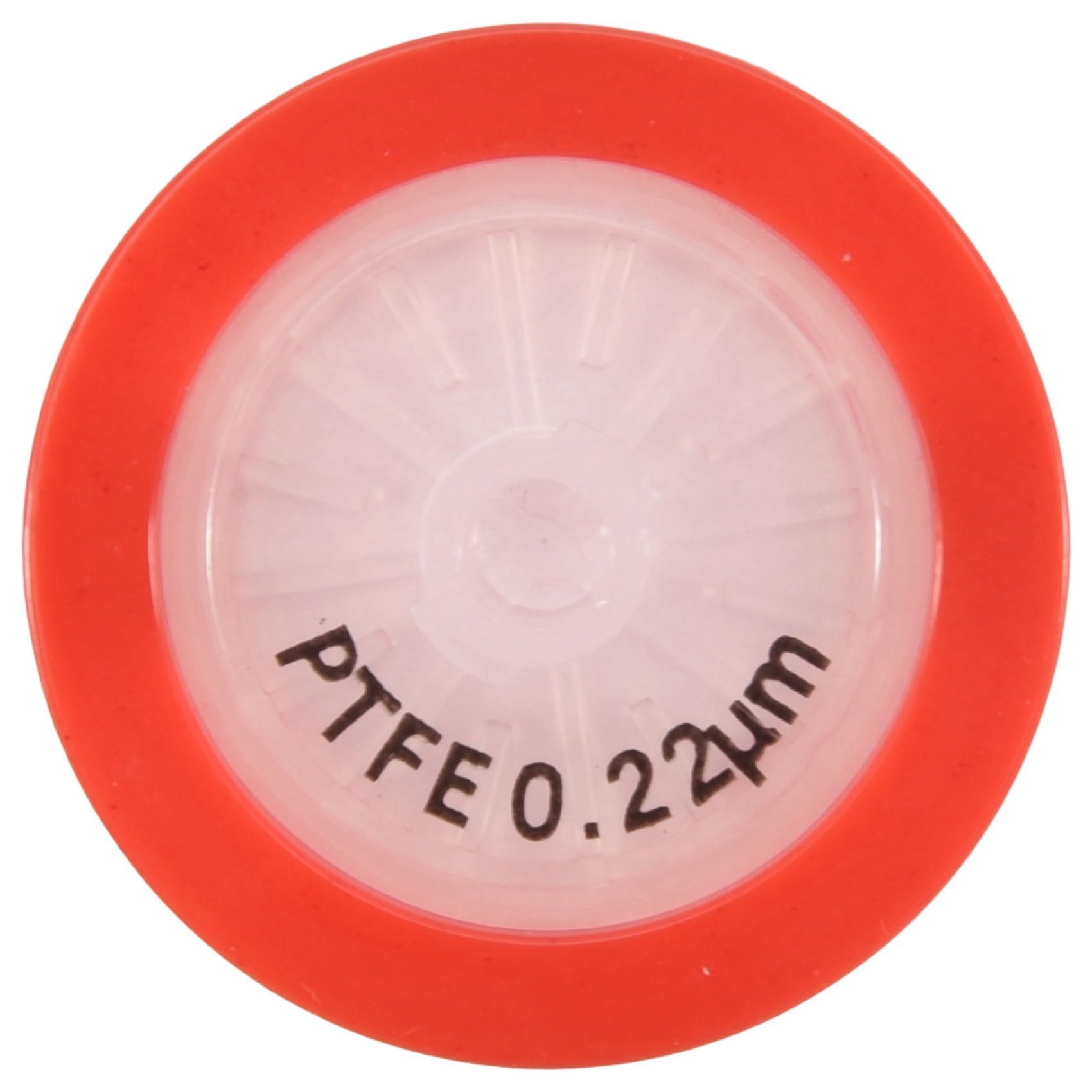 Filtro per Siringa da 200 Pezzi nel PTFE, Filtro da Laboratorio per Siringa, Diametro della Membrana di 25 Mm, Dimensione dei Pori 0,22μM, HPLC