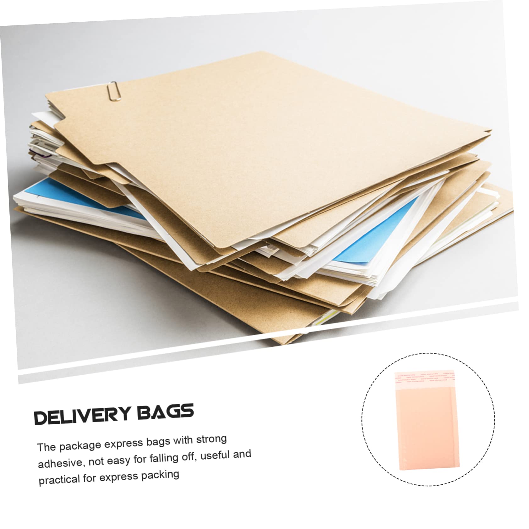 SHINEOFI 100pièces Enveloppes à Bulles Étanches Auto-scellantes Expédition Rembourrés Multi-usages Élevée Pour Envois Postaux