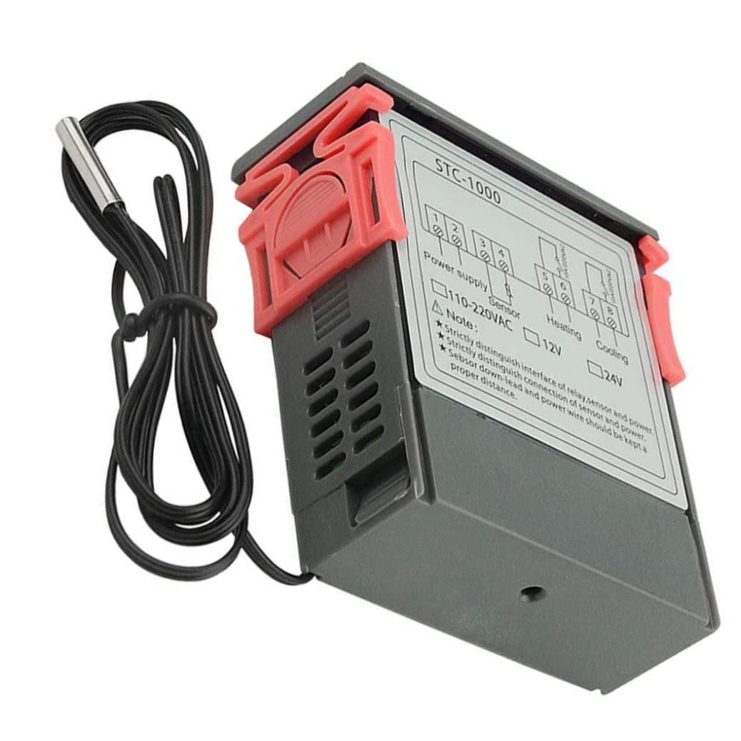 Buy Stc-1000 Dc 12v 10a Microcomputer Digital Display Temperature ...