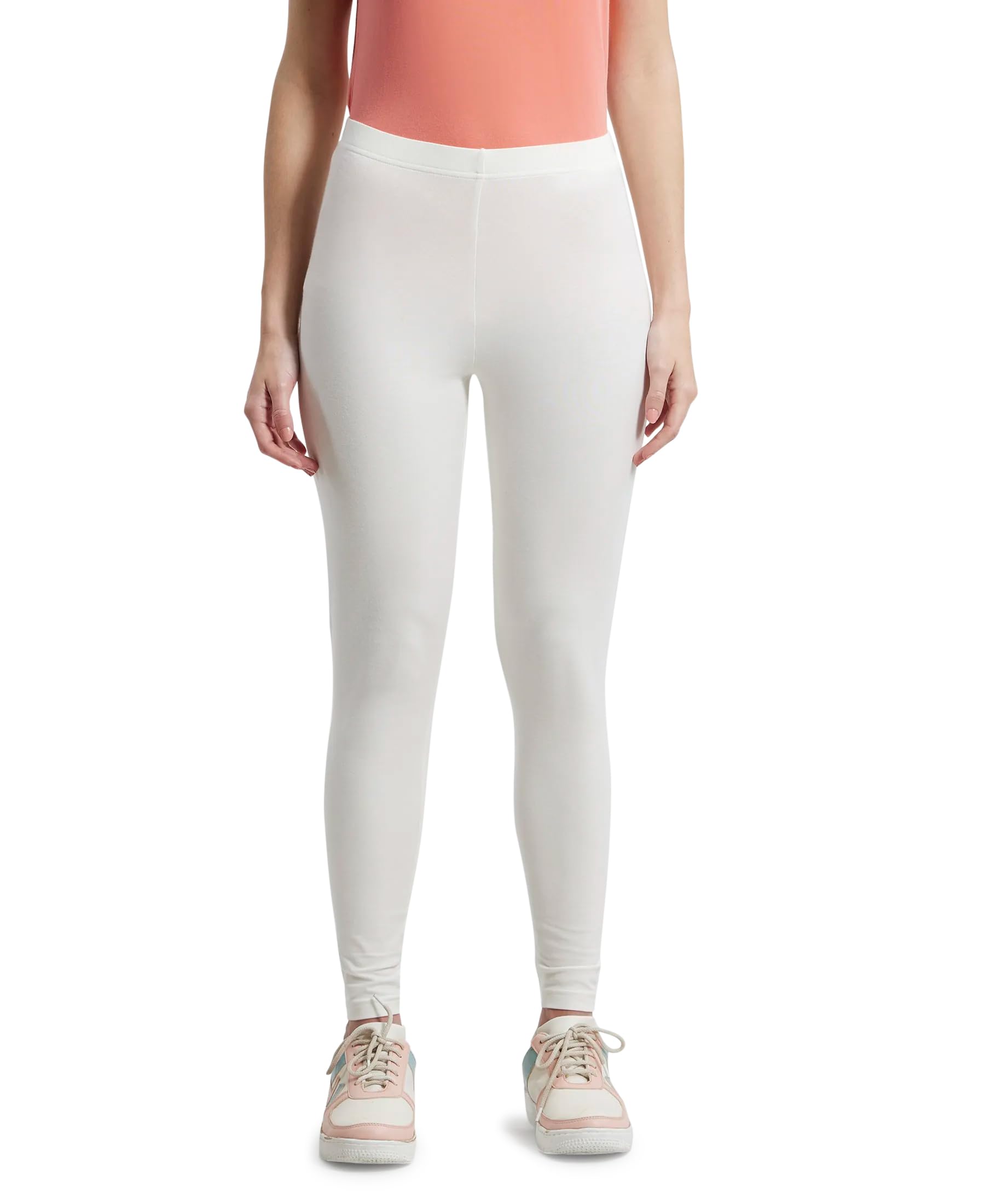 Jockey Womens Super Combed Cotton Elastane Stretch Slim Fit Leggings with Ultrasoft Waistband_Style_AW87_Coconut Milk_XL (B0BG2JCW9Q) Amazon Price History, Amazon Price Tracker