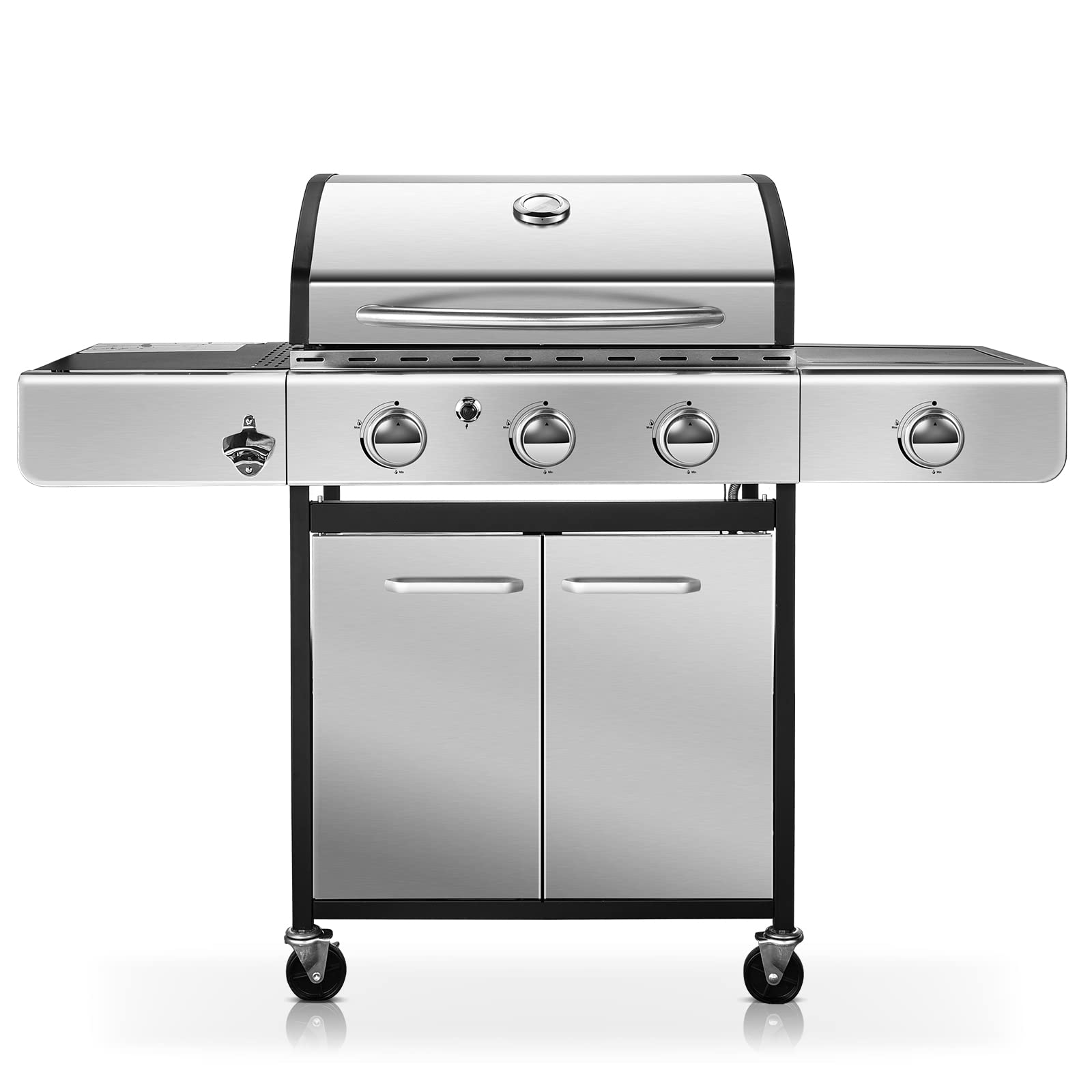 Rintuf 34000 BTU 3Burner Style Propane Gas Grill in Stainless