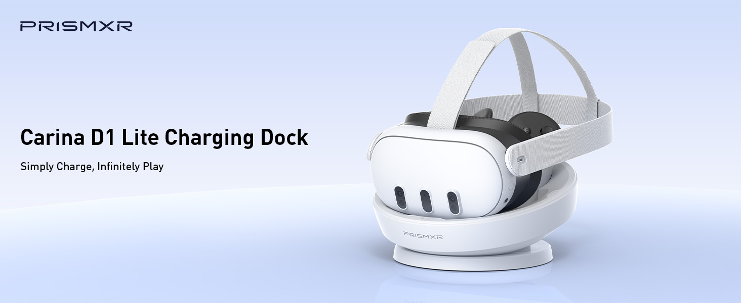  Quest 3専用充電ドック（PRISMXR CARINA D1） Carina D1 Charging Dock for Quest 3 – PrismXR