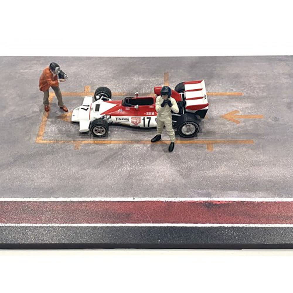 Amazon.co.jp: アメリカン ジオラマ 1/43 レースデイ セット 2