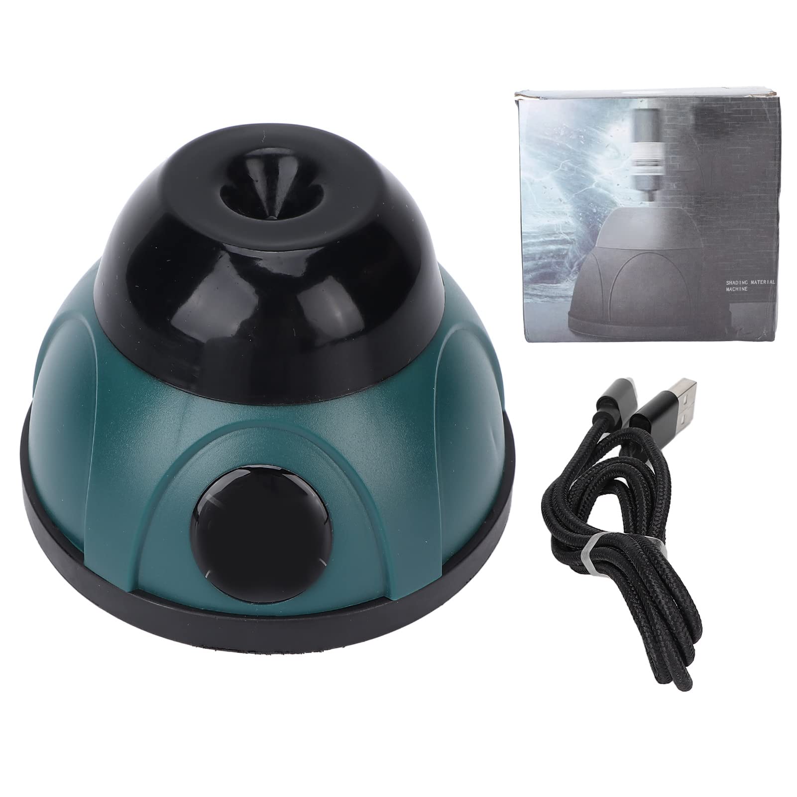 Tattoo Ink Mixer Shaker, Electric Nail Polish Tattoo Ink Pigment Shaking Liquid Bottle Shaker Machine, Vorte X Salon Mixer 5200rpm for Tattoo Watercolor Ink, Painting Pigment (Green)