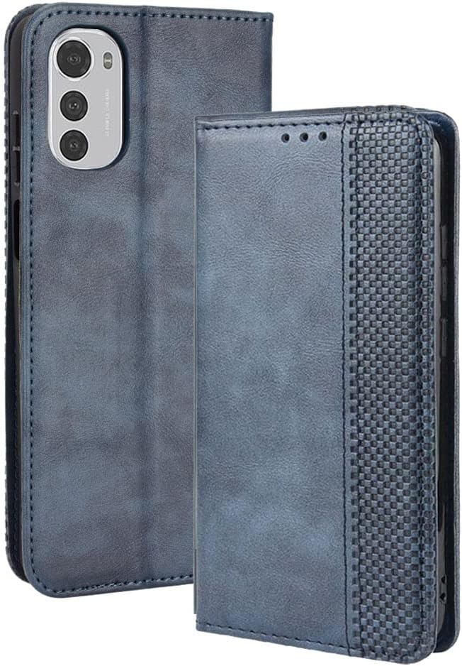 Funda Motorola Moto G53 5G MOJIA - Cartera Con RFID | Azul