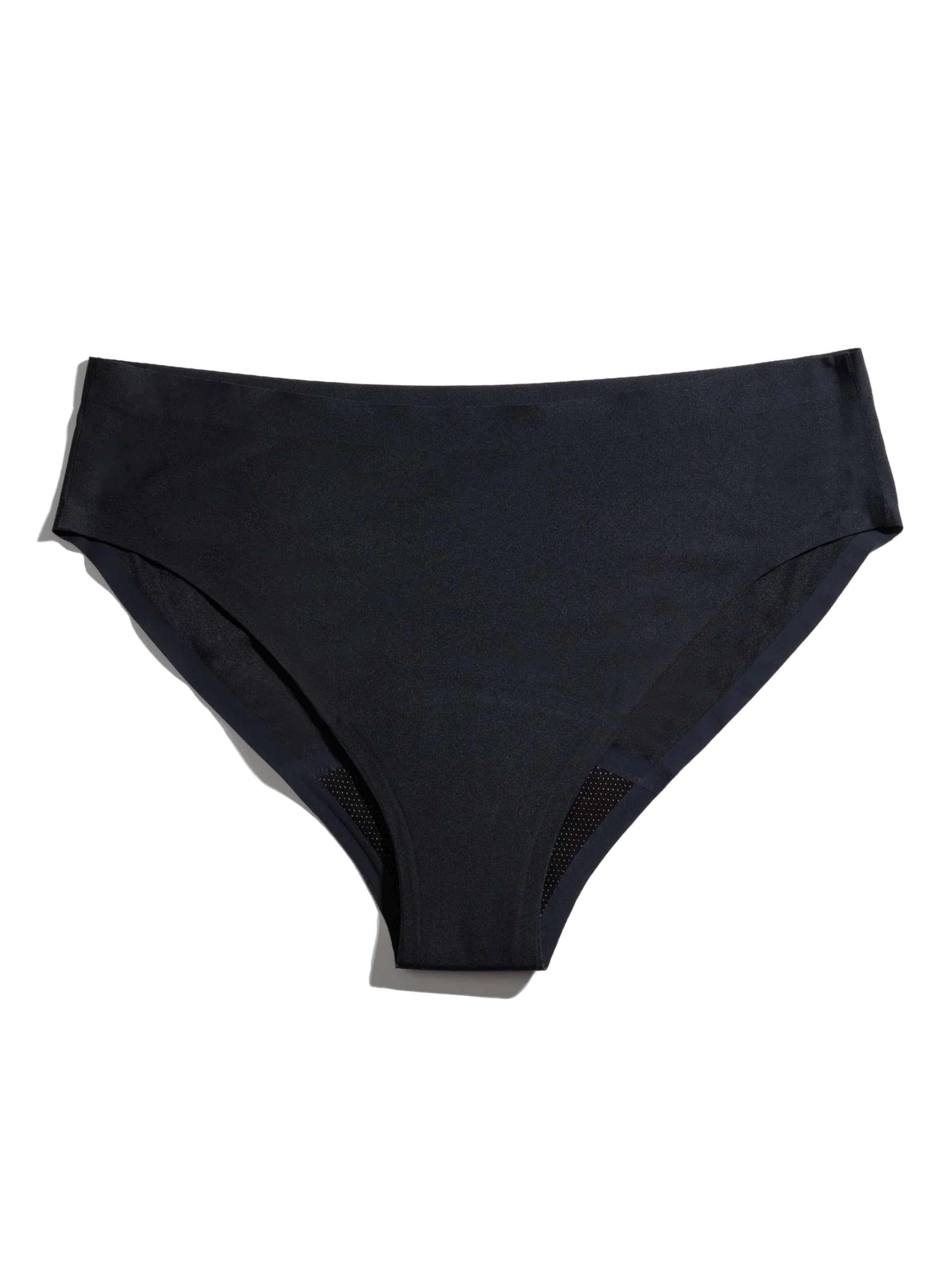 DIVA Reusable Period Underwear - Quick Dry Menstrual Underwear - Period Panties - Seamless Bikini, Black