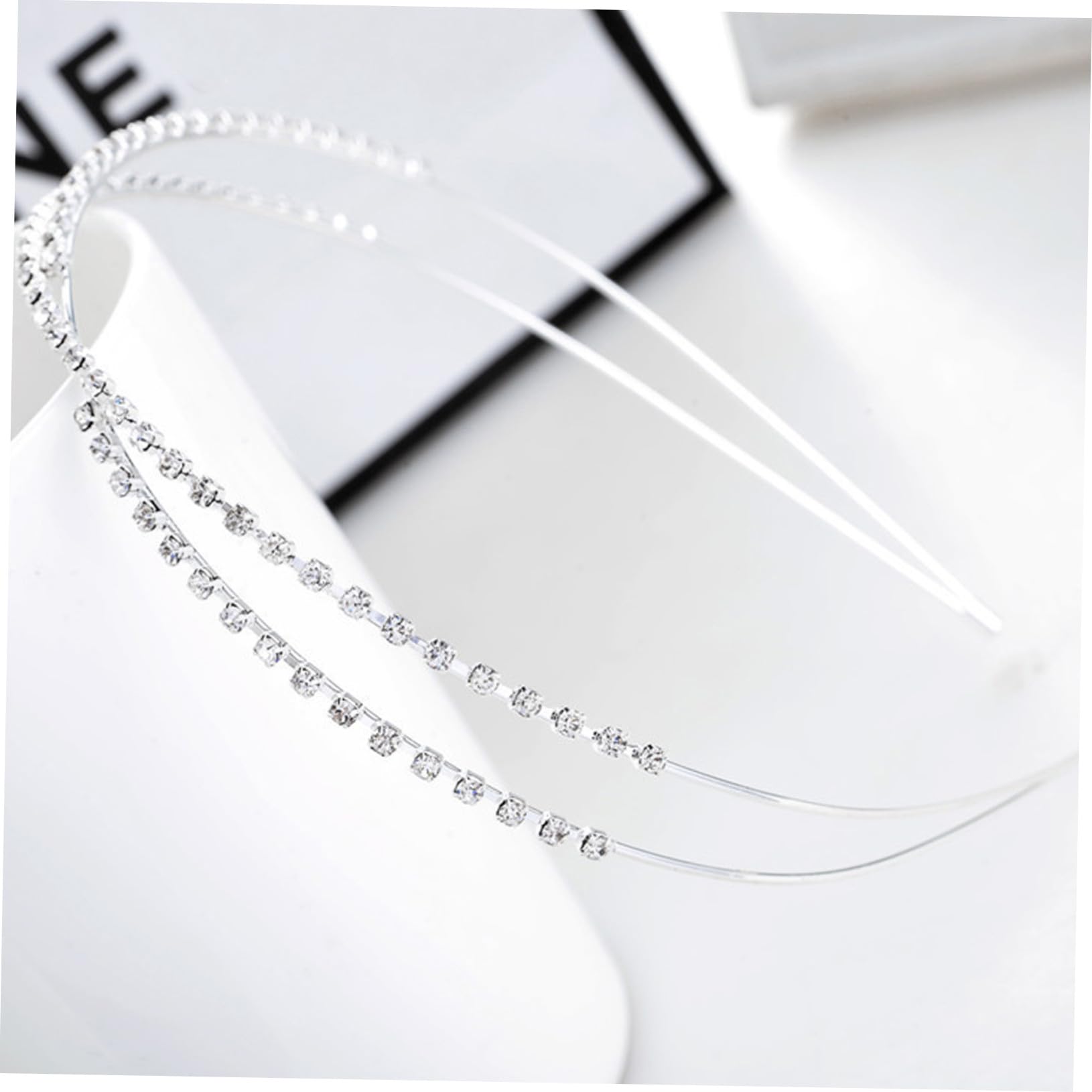 Beavorty 16piezas Diadema De Novia Perlas y Brillantes Accesorio Elegante Para Bodas De Decoración De Cabello Para Mujeres y Niñas