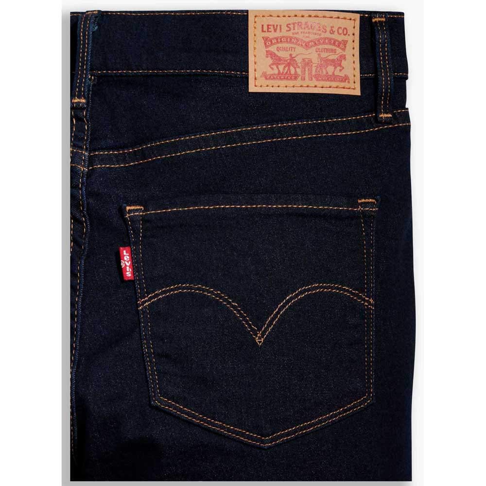 Levi's Damen Jeanshose 314 Shaping mit Stretch-Anteil, Straight Fit, Blau (Darkest Sky), W32/L30