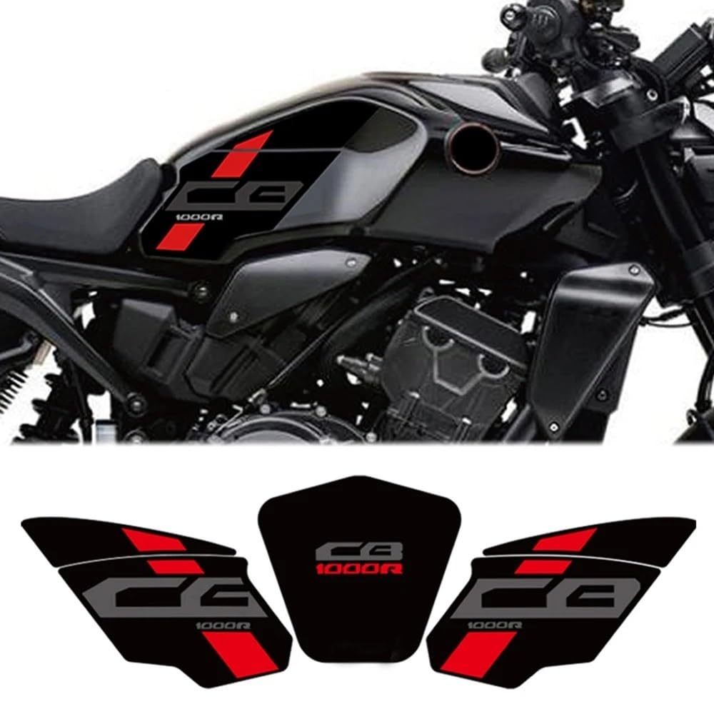 Protége-réservoirs moto Pour CB1000R CB 1000R CB 1000 R Moto Anti-dérapant Réservoir Carburant Coussinet Côté Genou Poignée Autocollant Protecteur Tampons Autocollants
