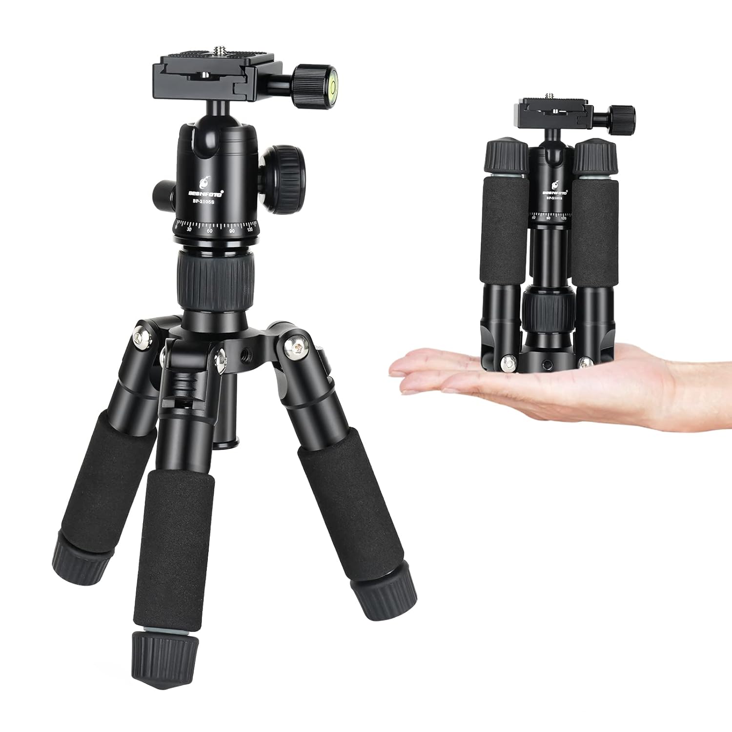 Buy Mini Tripod for Camera and Cell Phone, 20 Inch Aluminum Short
