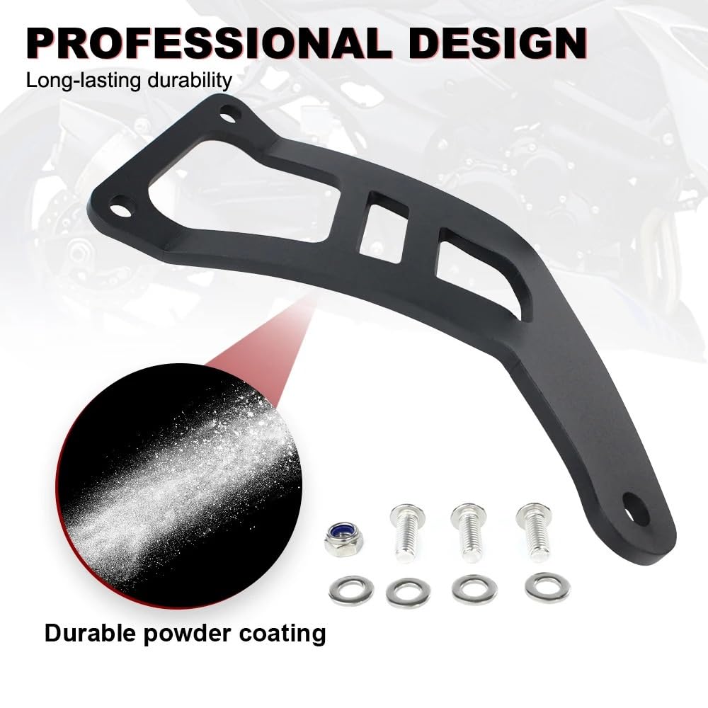Pasażera z Tyłu uchwyt pasażera motocykla poręcz Do Suzuki GSX-S 750 GSX-S750 2017-2021 | Aluminiowy tłumik wydechowy motocykla uchwyt do montażu na rurze