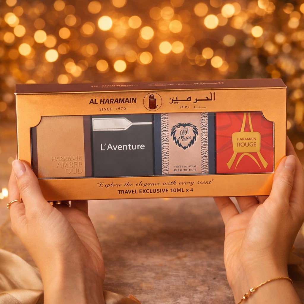 Amazon.com : Al Haramain Fragrance Discovery Set for Men & Women