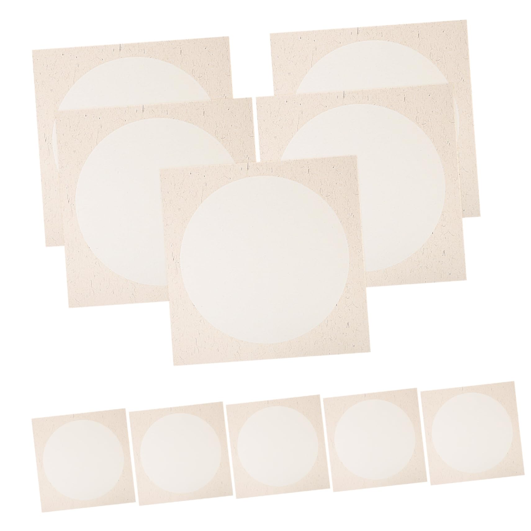 Veemoon Professional Rice Paper 10 Sheets Calligraphy Paper for Art Dried Thickened for Chinese Painting