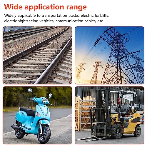 2 Stück Kabelverschraubung für Anderson Stecker, 120A Hochstrom Schneller Kabelstecker, Zertifiziert Batterieanschluss Stecker, Schnellanschluss für Auto, Wohnwagen, Wohnmobil, Boot (grau)