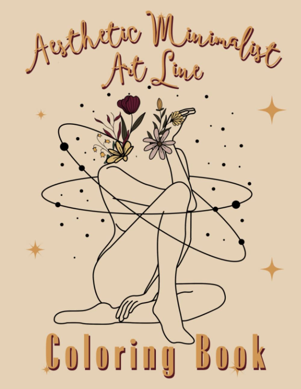 Buy Aesthetic Minimalist Art Line Coloring Book: Aesthetic Coloring ...