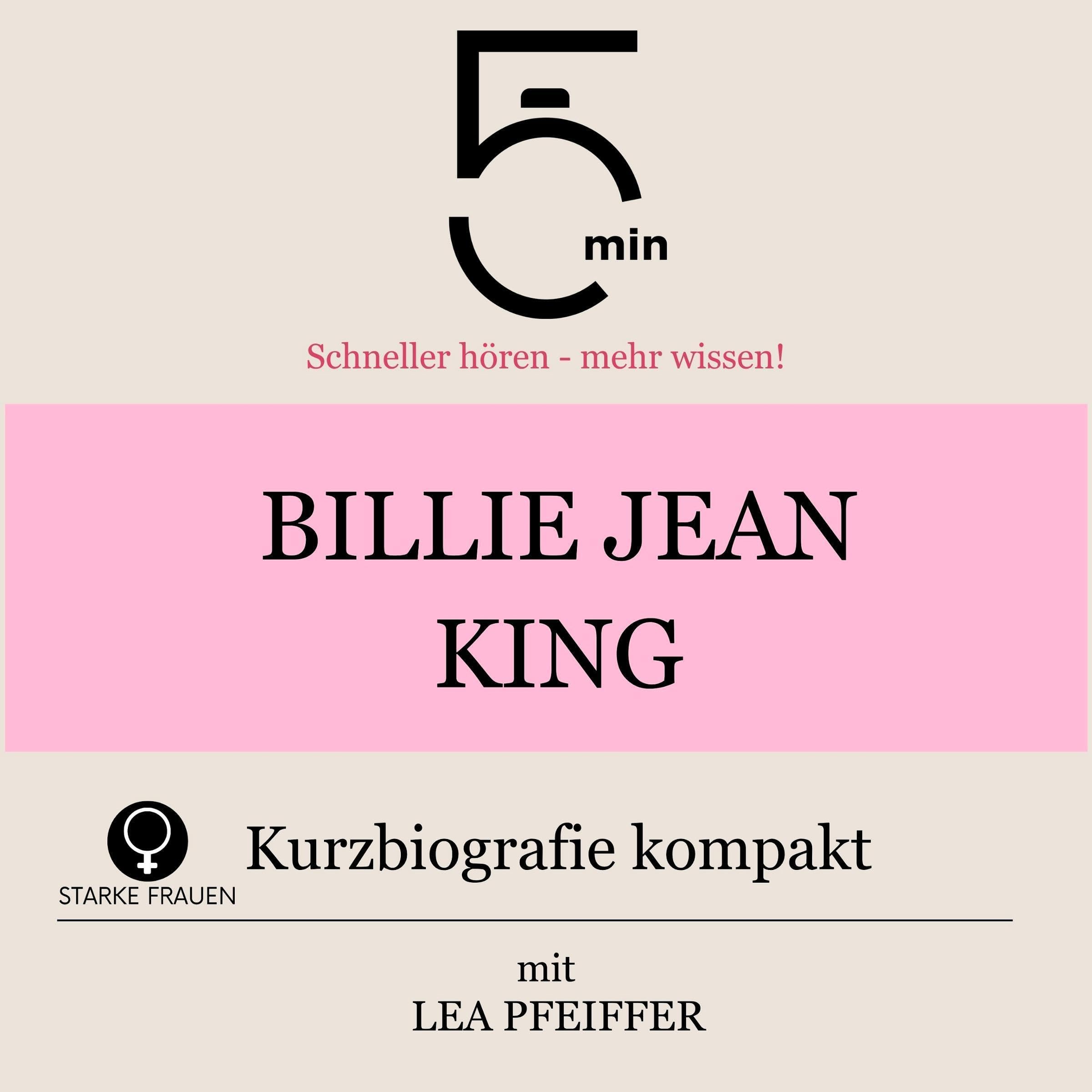 Cover art for Billie Jean King - Kurzbiografie kompakt