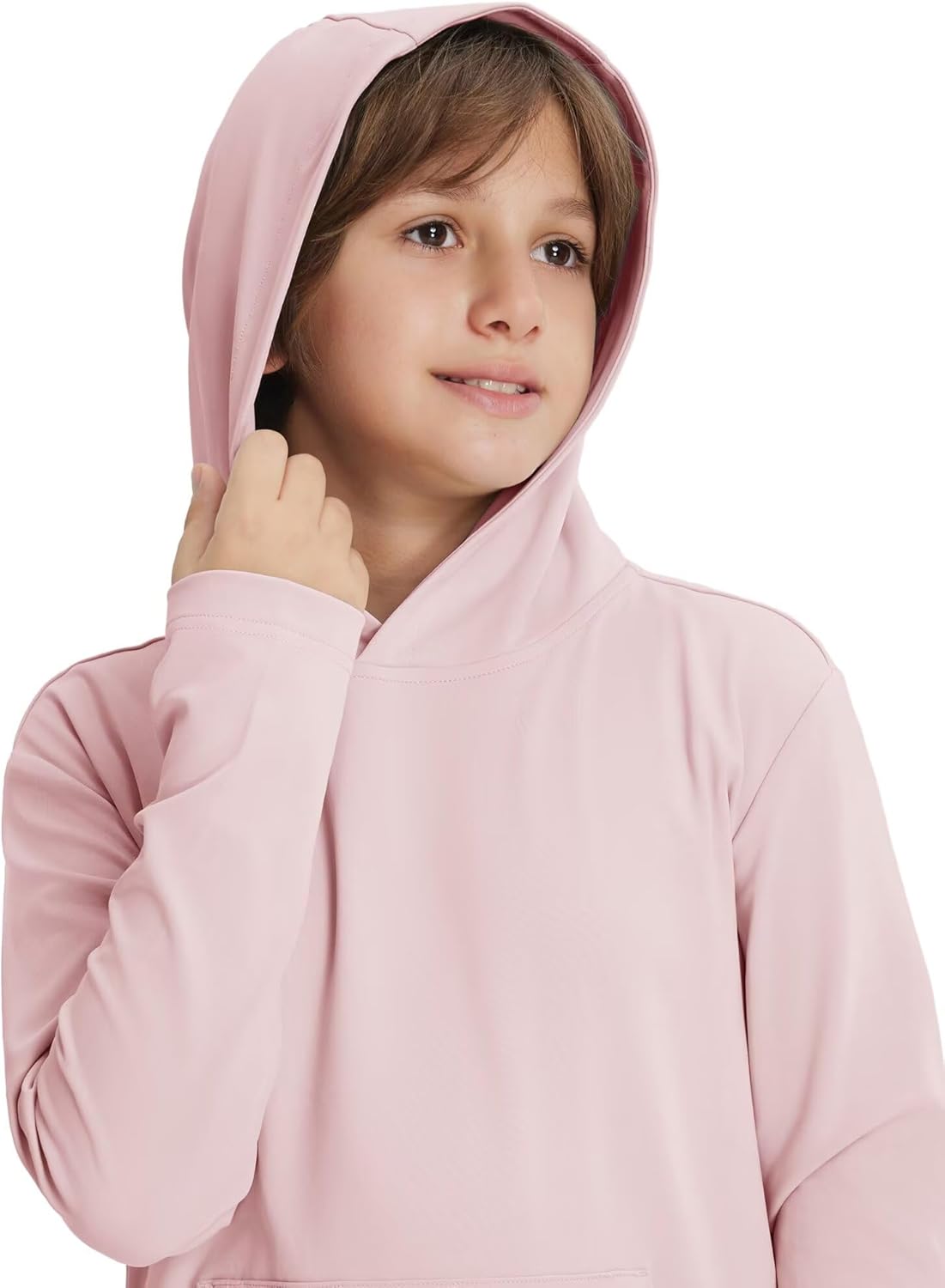 M MAELREG Boys'Pullover Hoodie with Kangaroo Pocket Lightweight Youth Long Sleeve Hooded Sweatshirts for Kids Size 6-16 Years - Image 4