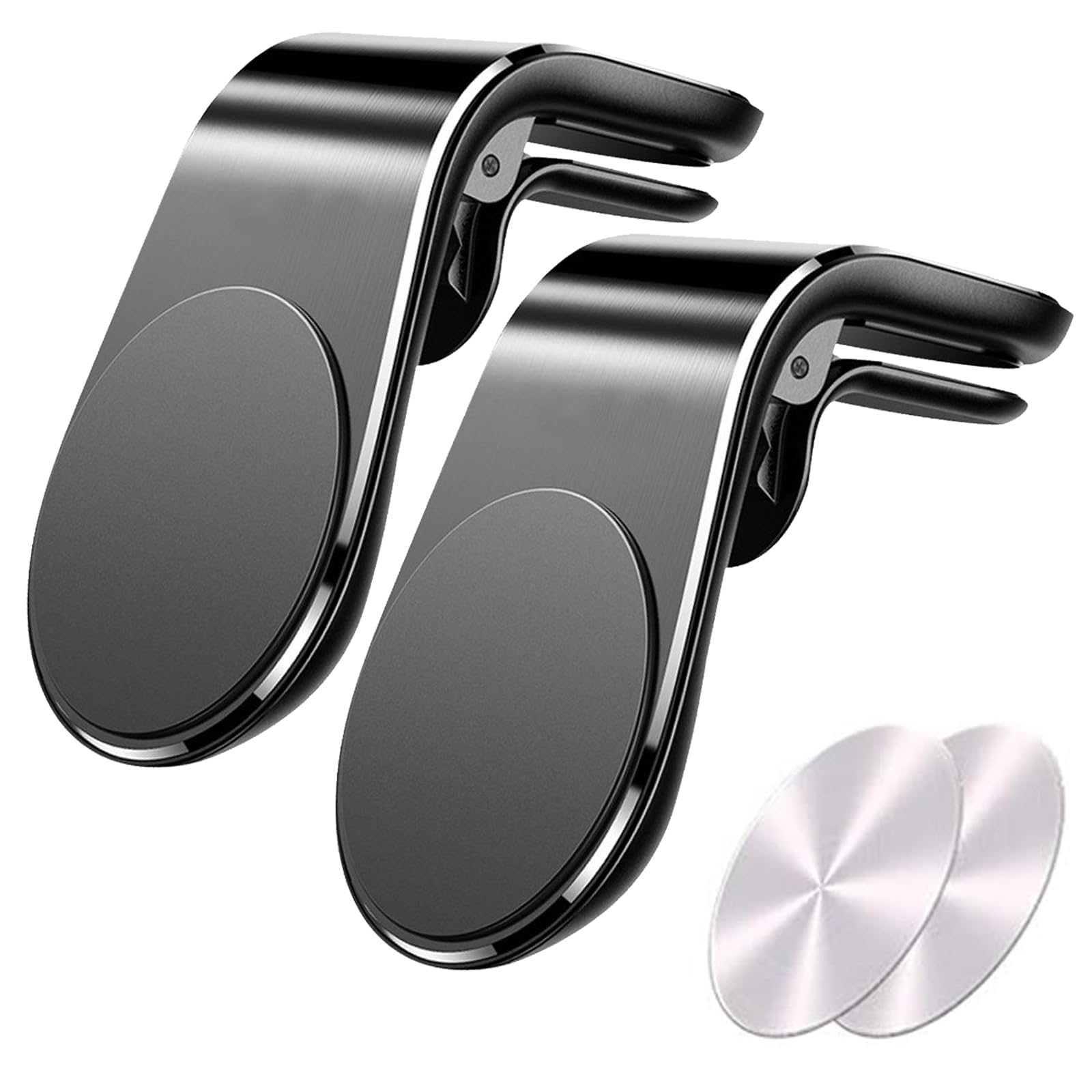 HUYIYUAN 2025 Upgrade Magnetic Car Phone Holder Vent for Dacia Spring BBG I 2021-2024, 360 Rotating Air Vent Cradle car phone holder magnetic