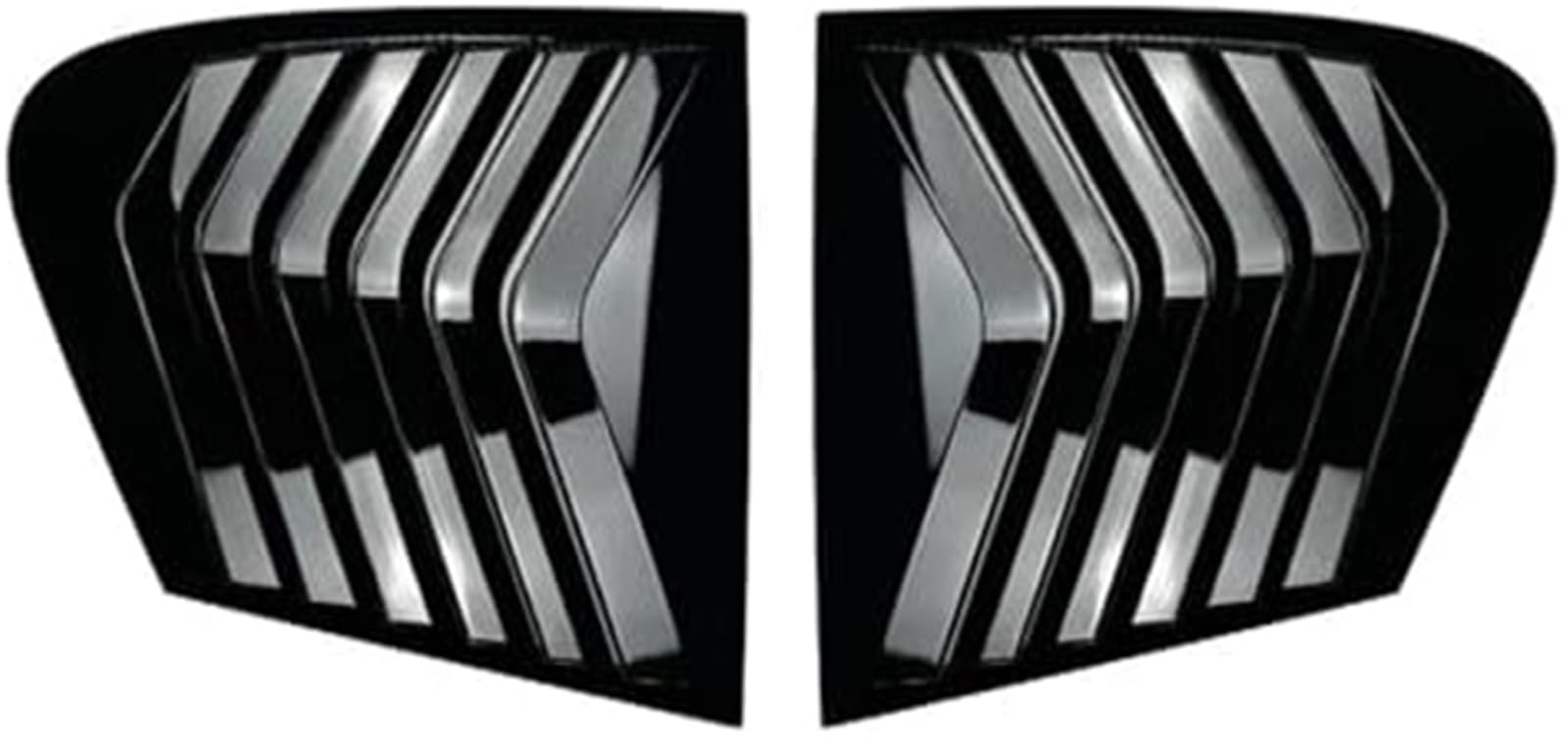 Protector de Cristal Trasero Cubierta de Sombra para Ventana Trasera, para F20 F21 118I 120I 125I M135i Hatchback 2011-2021(Black Glossy Black)