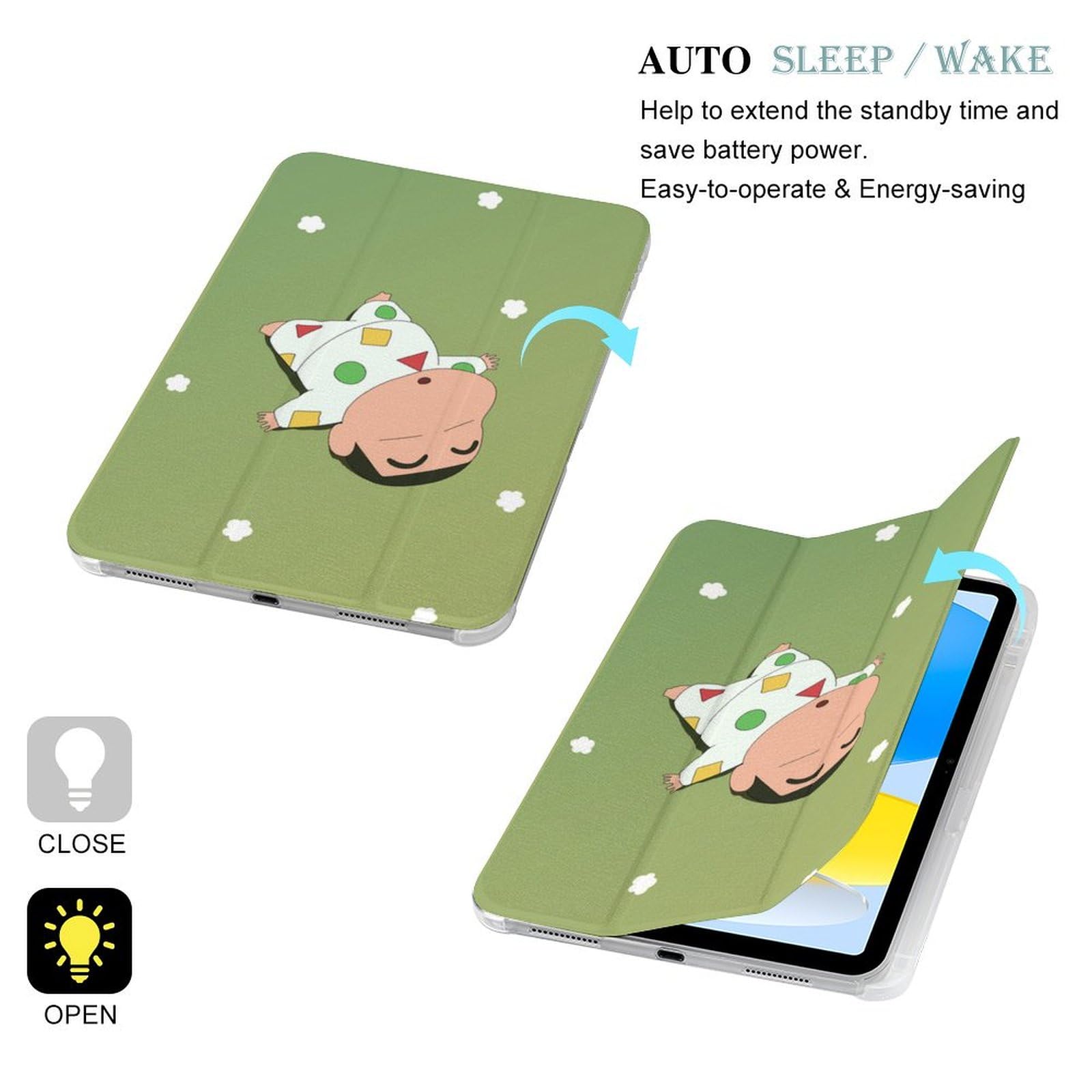 Amazon.co.jp: クレヨンしんちゃん ipad ケース iPad 10 ケース
