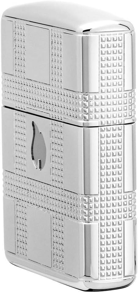 Zippo Flame Lighters Chrome Chrome
