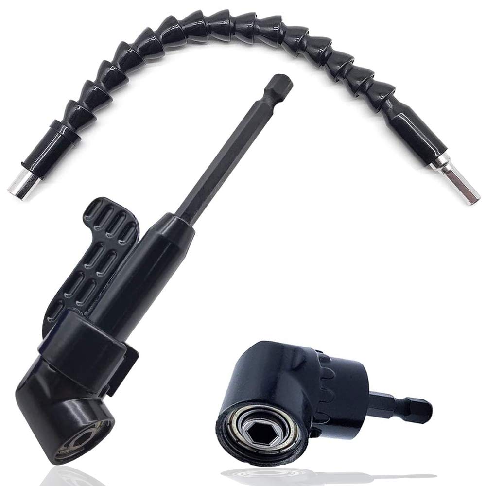 Right Angle Drill Adapter - Extend Your Screwdriver Reach -1 Right Angle Drill Adapter - Extend Your Screwdriver Reach -1